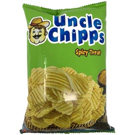 Great Bazaar Uncle Chipps Indian Uncle Chips Spicy Treat Flavor, 55g (3-Pack)