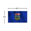 Large Canada Alberta Flag 5x8FT, Canadian Province of AB Flags