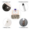 90 Sets Silvery Chicago Binding Screws Assorted Kit Nail Rivet