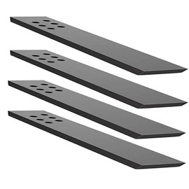 Countertop Support Bracket Heavy Duty 4 Pack Black 10" LX3.5 W Hidden Countertop Bracket Floating Knee Wall Support Metal Corbels for Quartz/Granite/Wood/Concret Countertops Screws Included