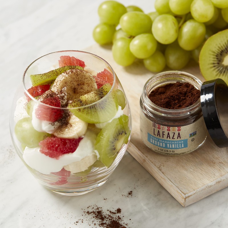 Lafaza All Natural Madagascar Bourbon Pure Ground Vanilla Bean Powder,