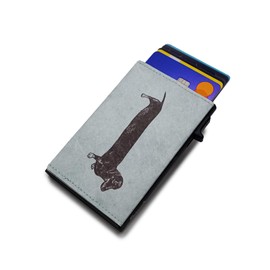 Paprcuts RFID Aluminium Card Case – Thin Card Holder Made of Scratch-Resistant Aluminium and Tear-Resistant HiTech Material Tyvek Up to 12 Cards & Banknotes with RFID Protection Ultralight Unisex