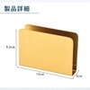 ideamall Menu Stand, Store, Fashionable, Stainless Steel, Tabletop, Gold