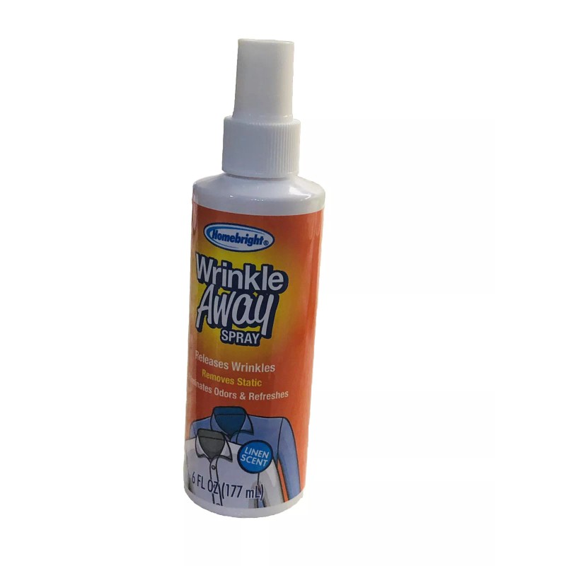 Homebright Release Wrinkles Away Spray, 6 oz