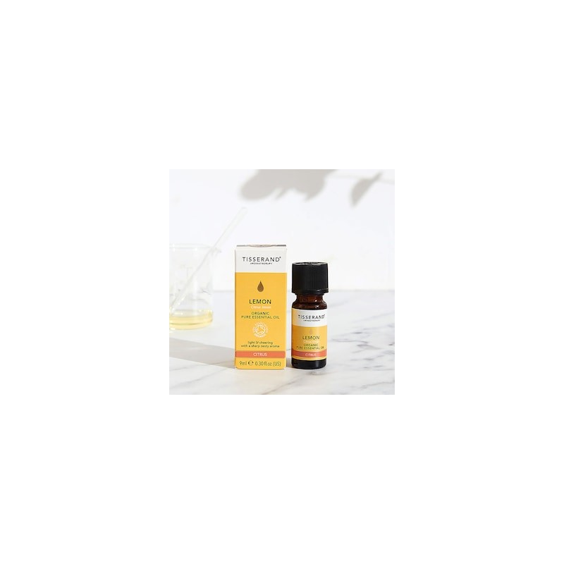Tisserand Lemon Organic Pure Essential Oil 9ml