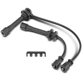 A-Premium Juego de 2 cables de bujía de encendido compatibles con Kia Sportage 1995-2002 L4 2.0L DOHC