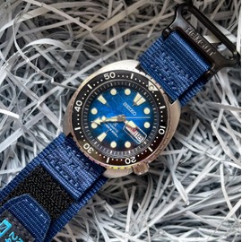 Quick Release Watch Band Compatible with Casio duro,22mm Nylon Replacement Strap Wristbands for Casio MDV106-1AV / MTP-VD01 / MTP-1374