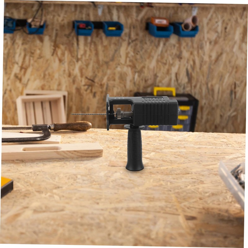 Gadpiparty 1 Set Woodworking Cutting Saws Adapter Electric Drill Modified