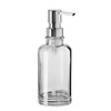 Oggi 12oz Round Glass Lotion and Soap Dispenser for Kitchen