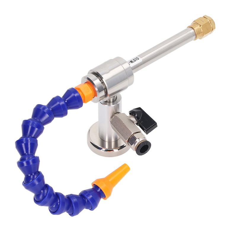 5Pcs Set Cold Air Gun Stainless Steel Fast Temperature Adjustment