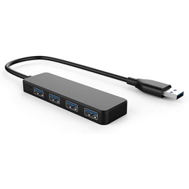 baolongking USB Hub, 4-Port USB Hub Ultra Slim Portable USB Splitter for iMac Pro, MacBook Air, Mac Mini/Pro, Surface Pro, Notebook PC, Laptop, USB Flash Drives, and Mobile HDD (usb 3.0hub)