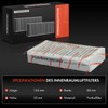 Frankberg 4x Cabin Air Filter Pollen Filter with Activated Carbon