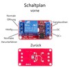 8pcs 5V 1-Channel Relay Module with Optocoupler Isolation Supports High