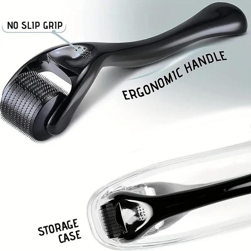 Handheld Beard Roller (1 Piece), Micro Needle Rolling Tools for