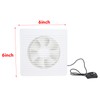 Solar Panel Powered Fan Maintain Air Circulation 6 Blades 15W