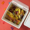 Multi-purpose Storage Pantry Organizer Stackable Desk Decor Tool White M 5ea