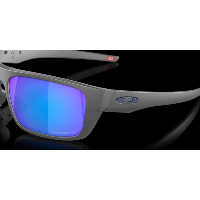 Oakley Drop Point Matte Dark Grey/Prizm Sapphire Polarized 61 mm