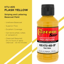Custom Shop KTU405-QP Flash Yellow Striping Urethanes