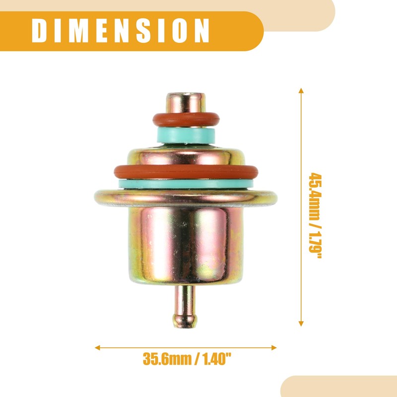 Partuto Fuel Injection Pressure Regulator 12460604 - Car Fuel Pressure