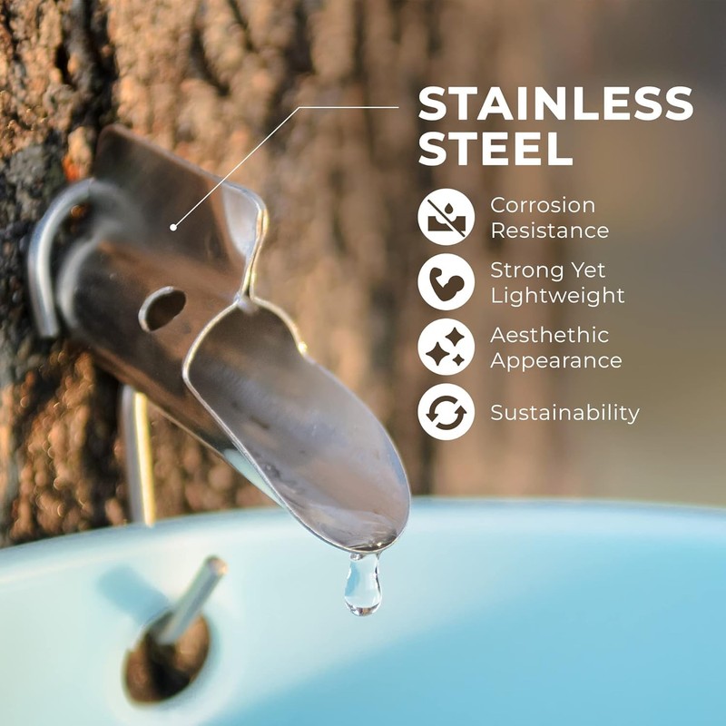 Maple Syrup Tree Tapping Kit - Includes Maple Syrup Spiles