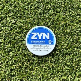 Zyn Golf Ball Marker | Zyn Golf Marker | Upper Decky Golf Ball Marker funny:_Peppermint