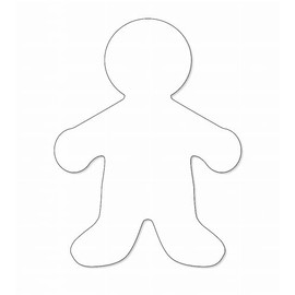 Hygloss White People Shapes Cut-Outs – Pack of 25 Paper Shapes 16-Inch Tall Person for Bulletin Boards, Art Projects, Classroom and Decorating