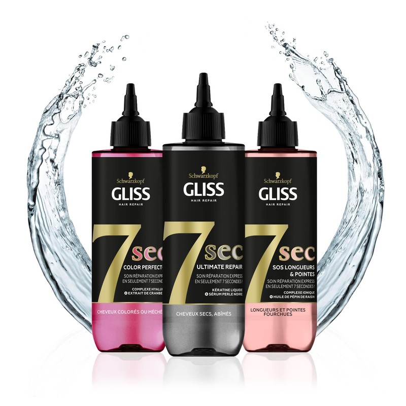 Schwarzkopf - Gliss Express Repair Care 7 Seconds - Color