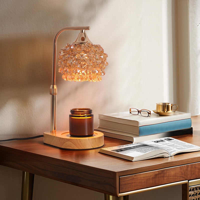 Candle Warmer Lamp with Timer – Adjustable Height & Dimmer,