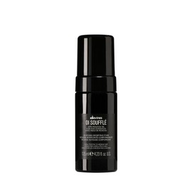 Davines OI Soufflé, Silkening Bodifying Foam for Fine to Medium Hair - Liquid-to-Foam Leave-In Treatment with Chicory Root & Roucou Oil - Adds Volume, Shine & Heat Protection Weightlessly, 4.23 Fl Oz