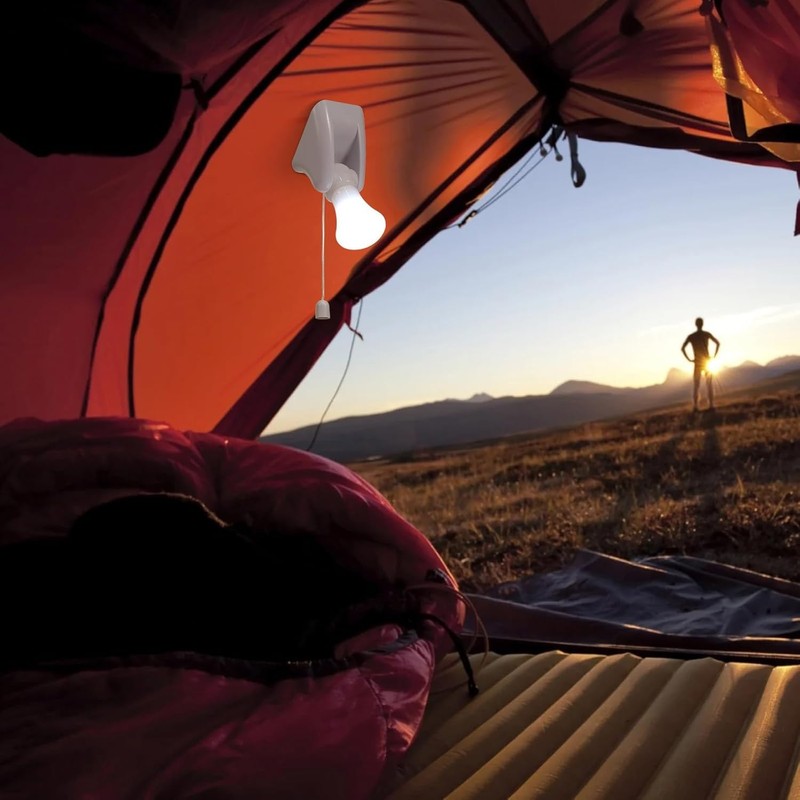 Vugyue Pull Wall Light Lamp, Self-Adhesive LED Closet Light, 180