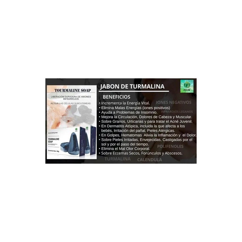 HGW Jabn turmalina 100g