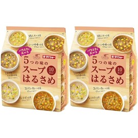 Daisho (2 Bag Set) Variety Spread 5 Flavor Soup Harusame 10 Serves x 2 Bags
