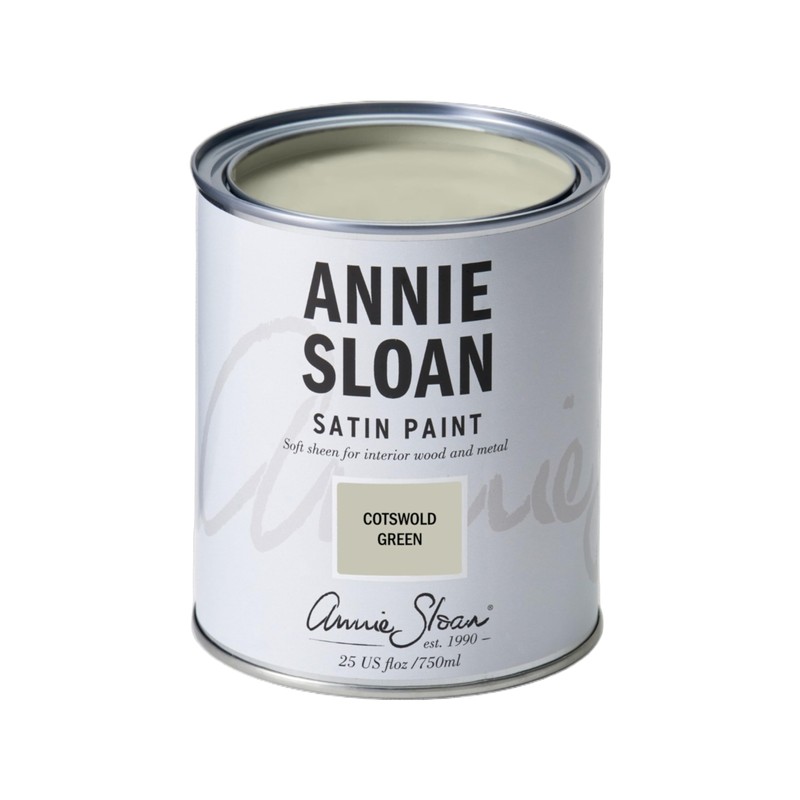 Annie Sloan Satin Paint (Cotswold Green, 25 Fl Oz/750 mL).
