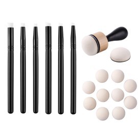 OTCRAFT Mini Ink Colours Mixing Blending Tool Smooth Blending Ink PaintingSmall Brush Sponge Hand Mixing Tools for DIY Scrapbooking Paper Cards Making Embossing Painting Rendering