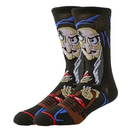 TCB Creations Snow White Evil Queen Cartoon Character 360 Crew Socks