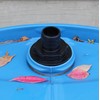 RAINPAL RBI125F Rain Barrel Inlet Buttress Adapter(2" Fine Thread Bung