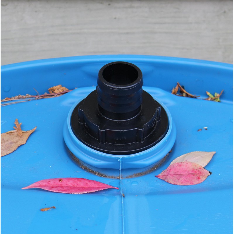 RAINPAL RBI125F Rain Barrel Inlet Buttress Adapter(2" Fine Thread Bung