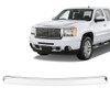 G-PLUS Hood Molding Trim Moulding Chrome Compatible with GMC Sierra