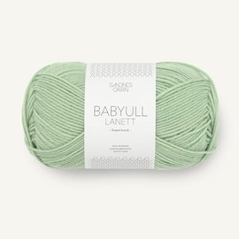 SANDNES GARN Babyull Lanett – Colour: Pistasj Is (8532) – 50 g / Approx. 175 m Wool