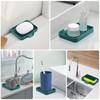 Silicone Soap Dish with Drain, SAISN Kitchen Soap Tray for