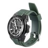 Quartz Electronic Watch Casual Double Movement Waterproof Dual Display Luminous