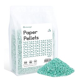 Niteangel Hamster Paper Pellets Bedding 1.8LB / 850g Small Aninam Bedding for Syrian Dwarf Hamsters Gerbils Mice Mouse Lemming Degus or other Small-Sized Pets (Moss Green)