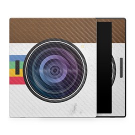 Carbon Fiber Tablet Skin Compatible with BOOX Go Color 7 (2024) - Vintage Polaroid - Premium 3M Vinyl Protective Wrap Decal Cover - Easy to Apply | Crafted in The USA by MightySkins