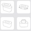 Wet Wipes Dispenser Heater Top Heating Lock Moisture Large Capacity