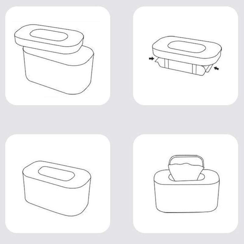 Wet Wipes Dispenser Heater Top Heating Lock Moisture Large Capacity