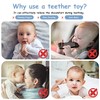 Silicone Baby Teething Toys,TV Remote Control Shape Teething Toys,Remote Teether