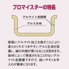 Hokua (hokua) maisuta- Aluminum One Hand Shallow Pan/18 cm akt6718 