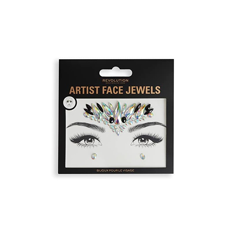Makeup Revolution London, Artist Collection, Stick-On Face Jewels, For Festivals