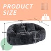 MOONMISS Bean Bag Sofa, Comfy Loveseat Sofa with 2 Pillows,