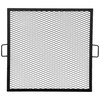 Sunnydaze X-Marks Fire Pit Cooking Grate - Outdoor Square Black